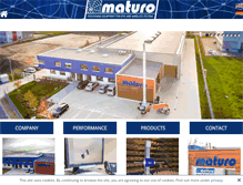 Tablet Screenshot of maturo-gmbh.com